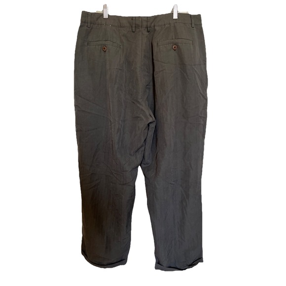 Caribbean Joe Let Go Pants 38x30 Rayon Blend Mens Dress Pants. - Picture 2 of 6